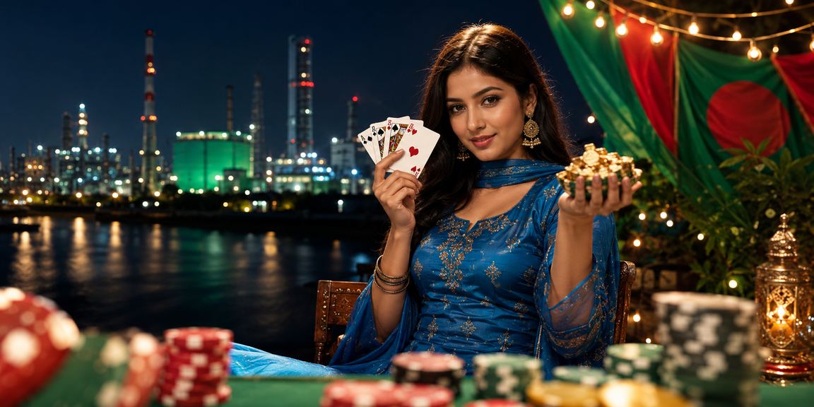 গাজীপুরে সালোয়ার কামিজ পরা তরুণী ek9991 - এ তিন পাত্তি গেম খেলছেন